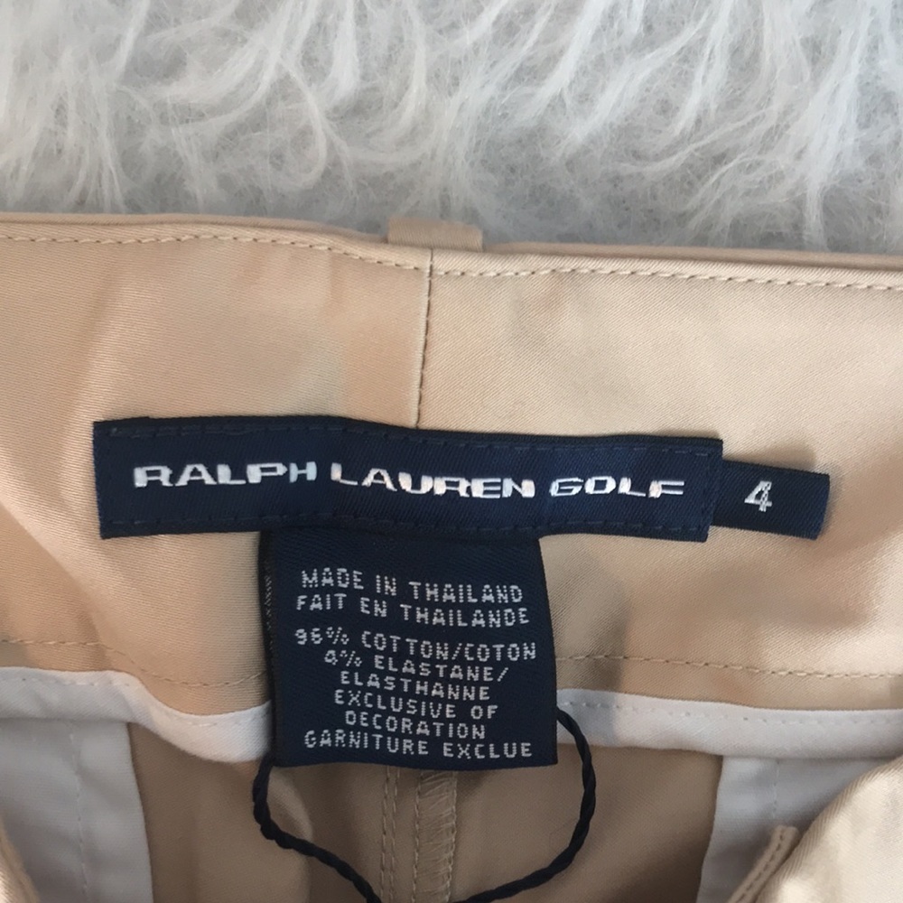NWT! Ralph Lauren Golf capris - Picture 8 of 9